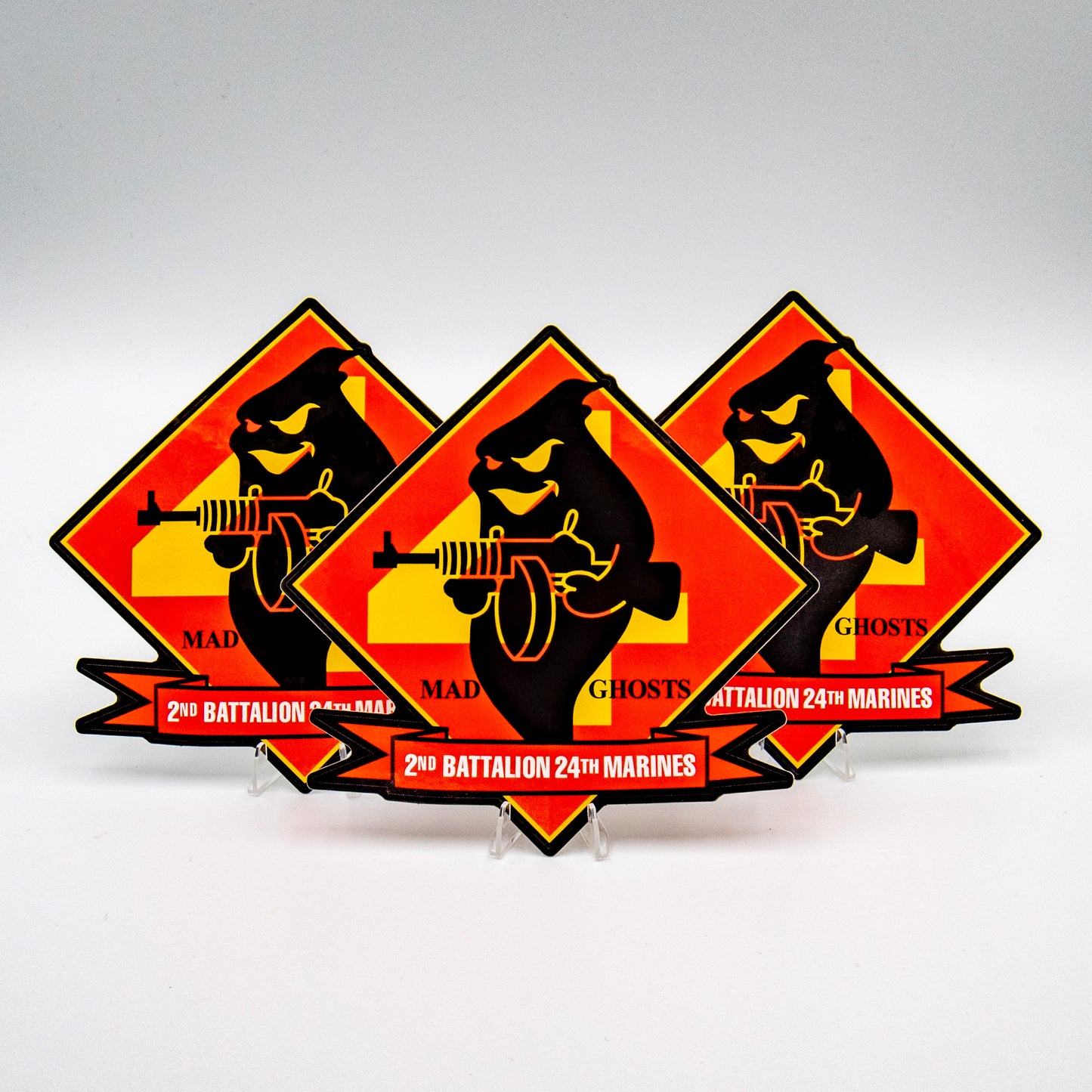 Mad Ghost Decal 4 Pack