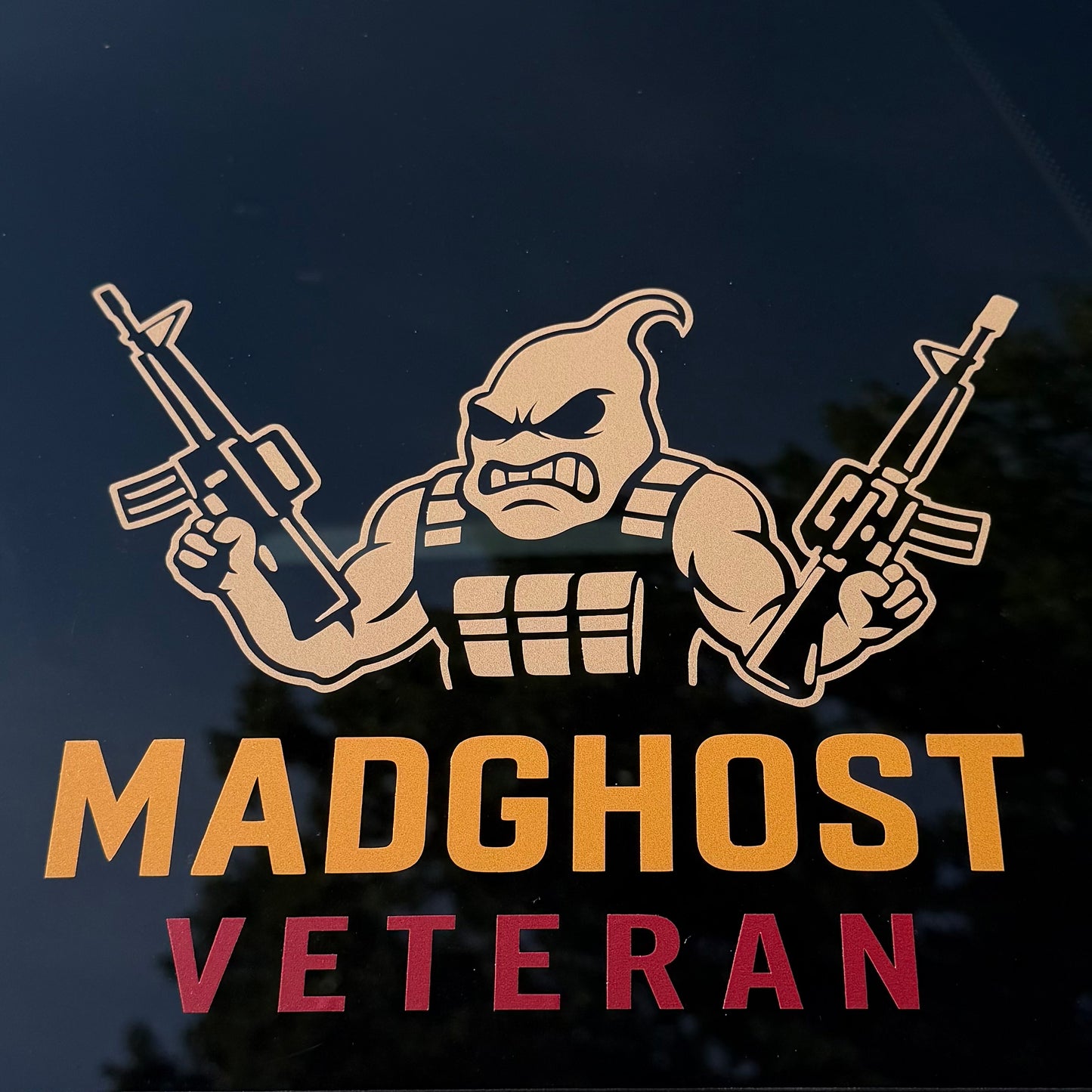 Madghost Veteran Decal