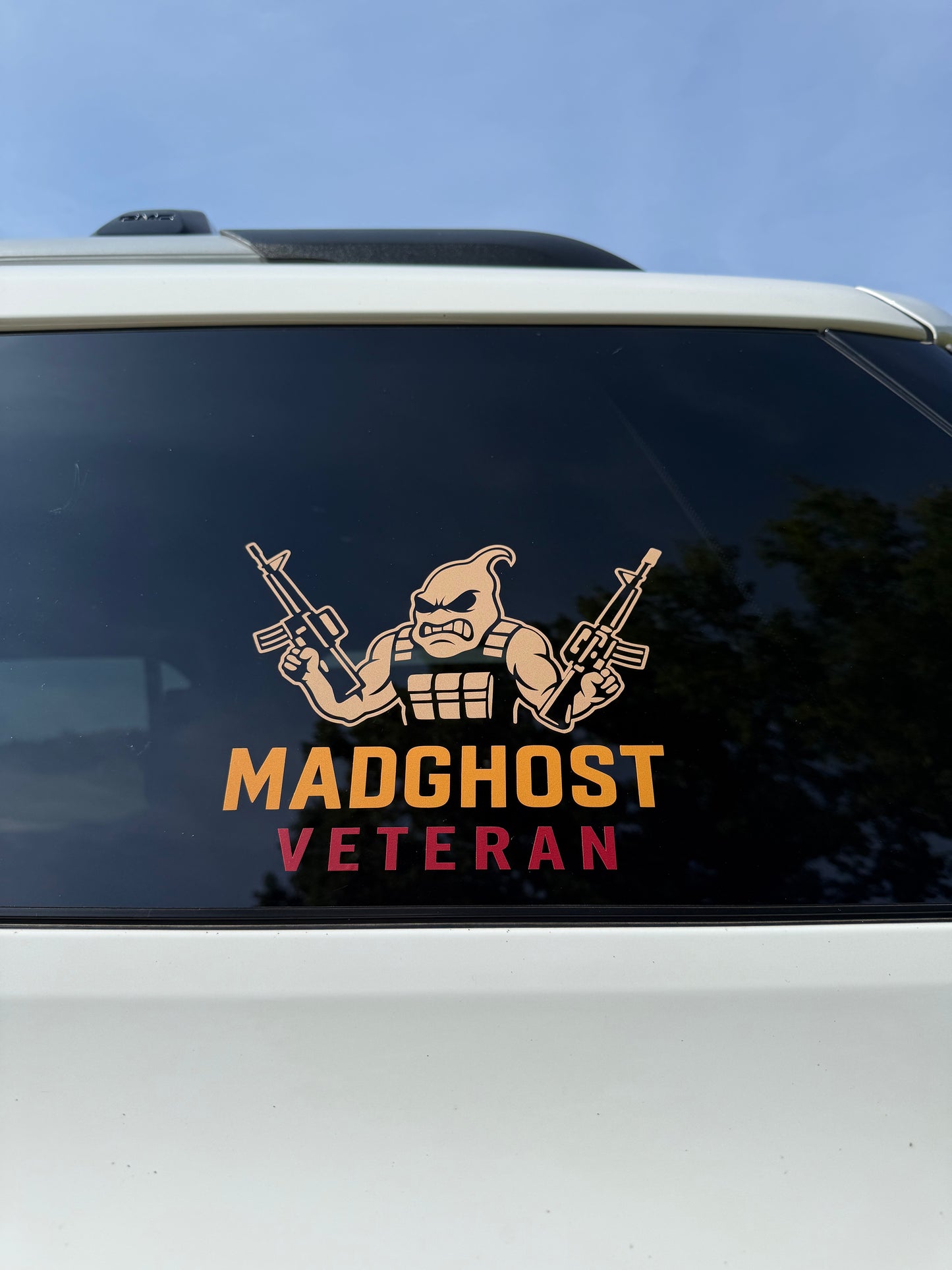 Madghost Veteran Decal