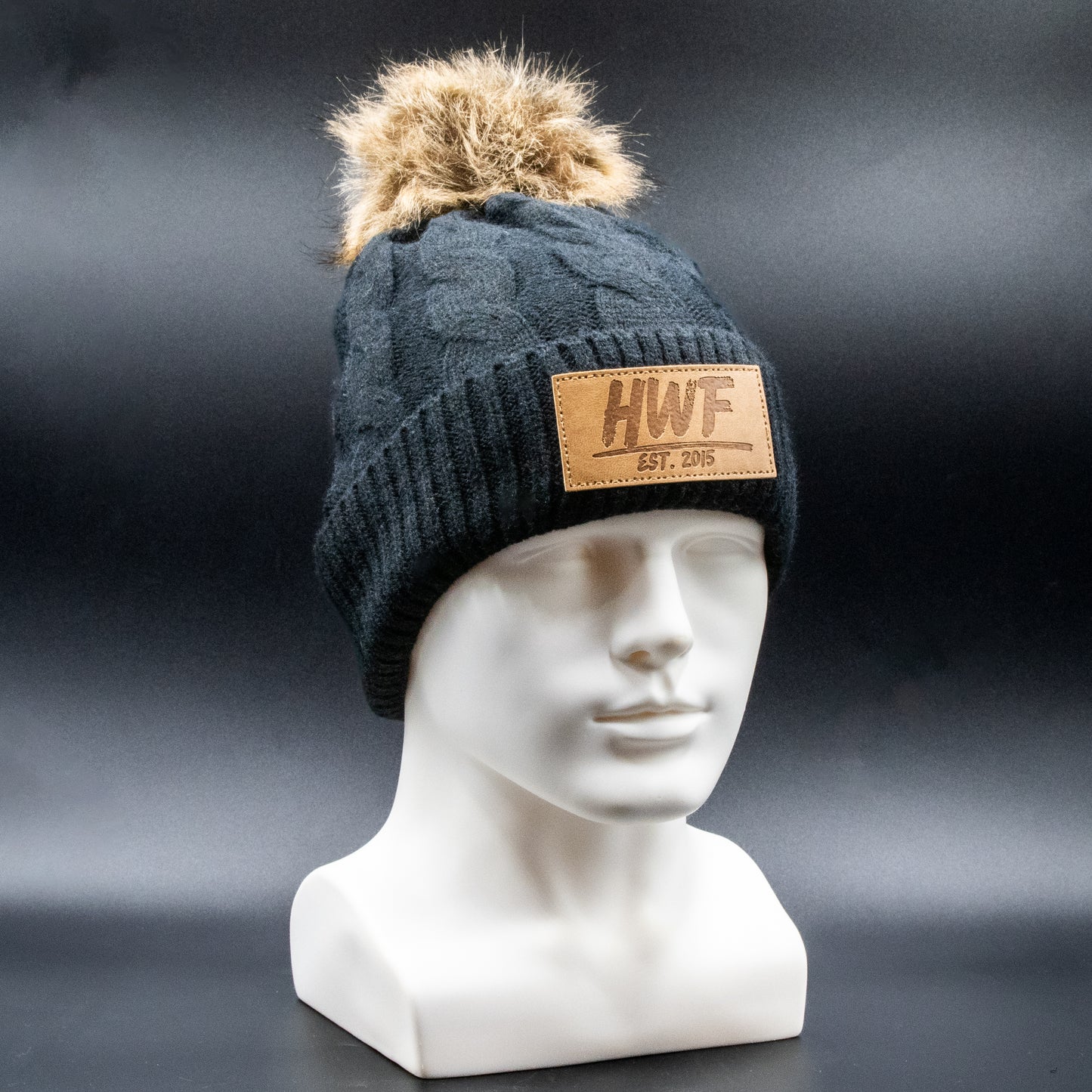 Fleece Lined Pom Hat
