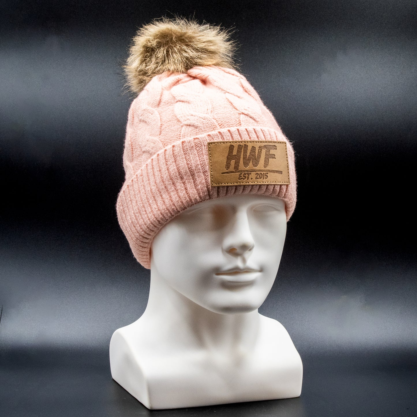 Fleece Lined Pom Hat