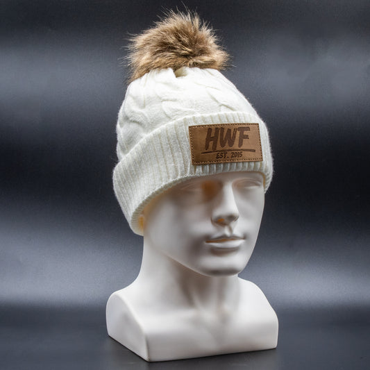 Fleece Lined Pom Hat