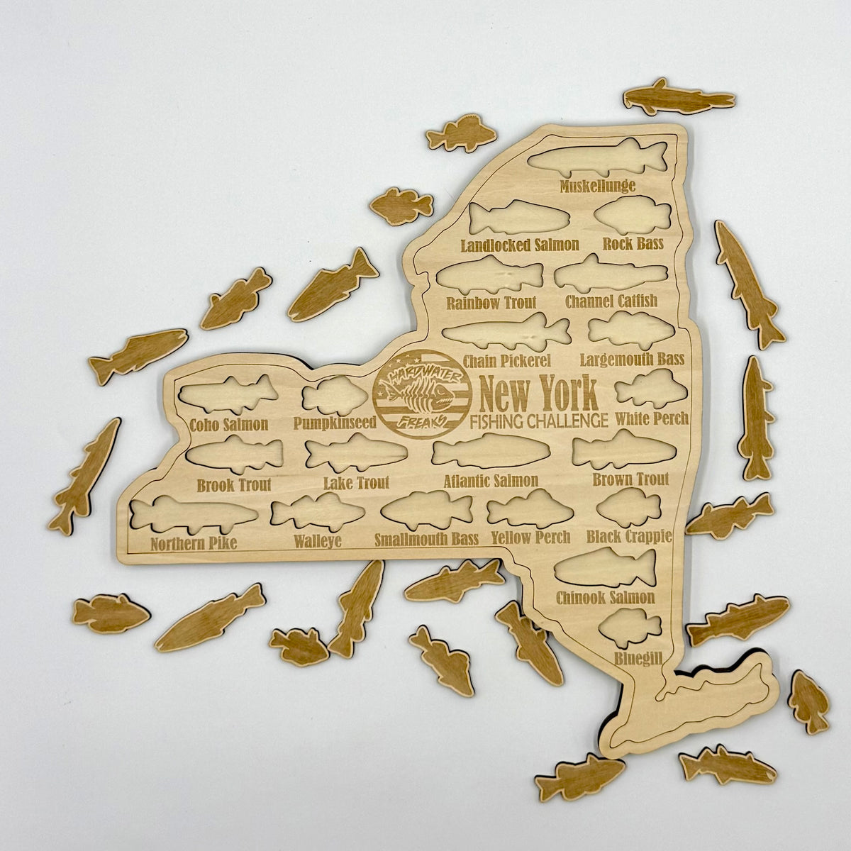 Fishing Challenge Board