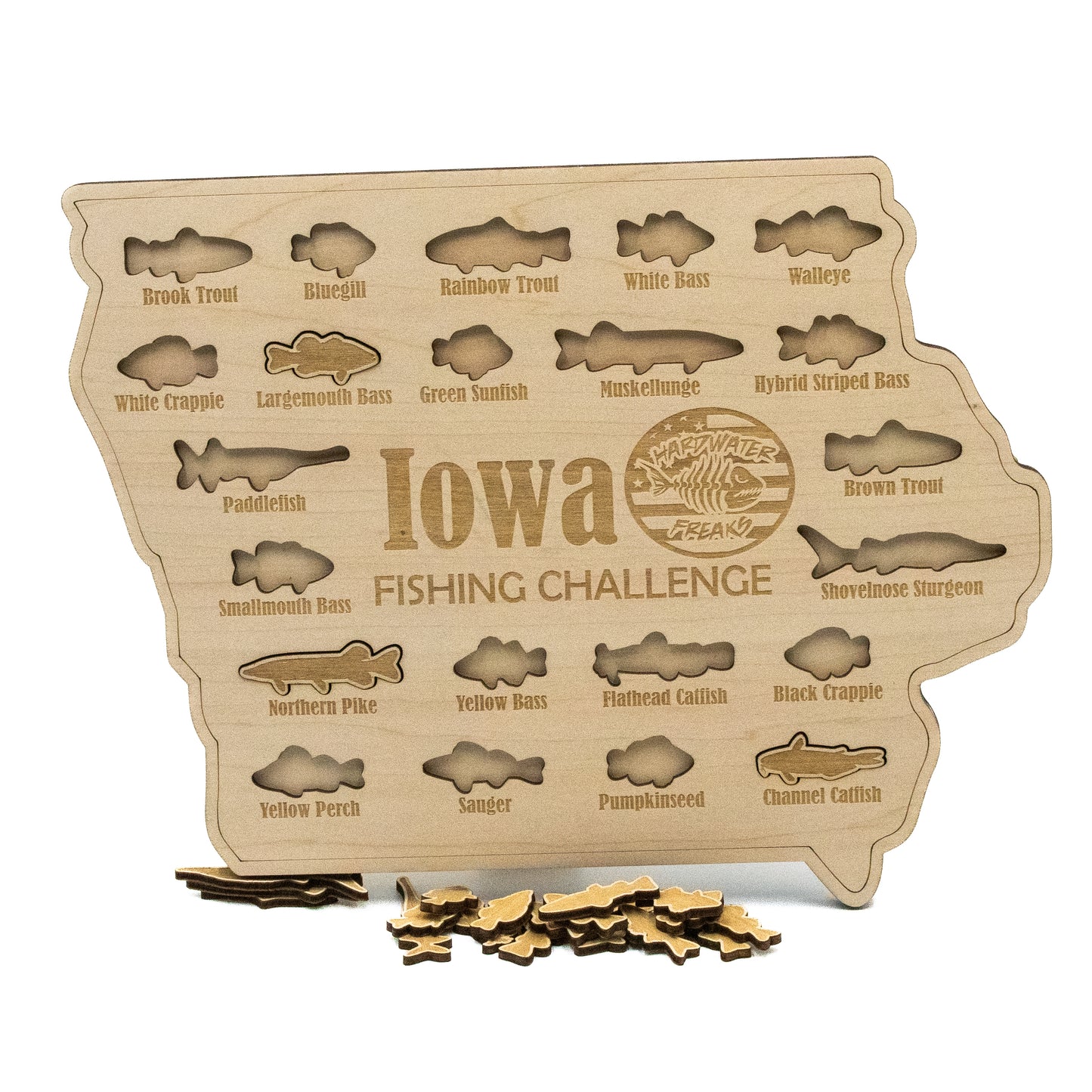 Fish Track Challenge Board