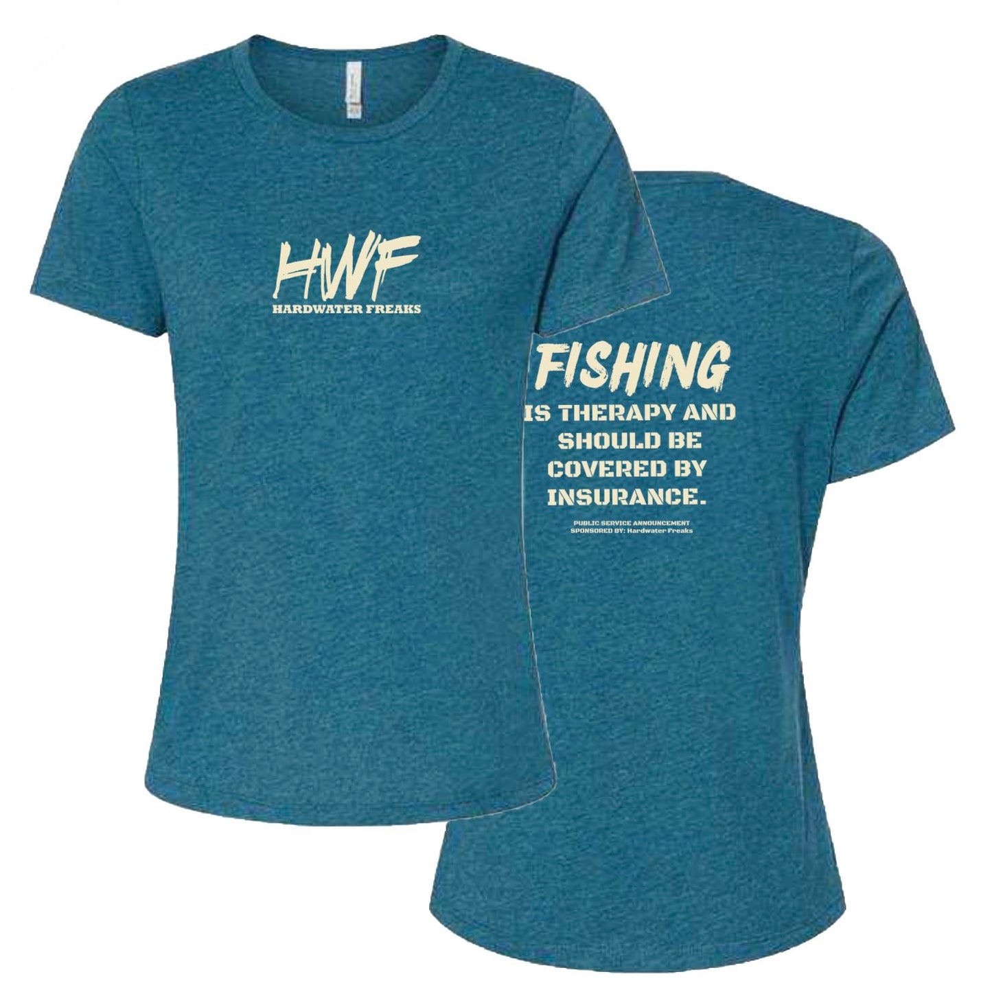 Fishing is Therapy Shirt - Women's