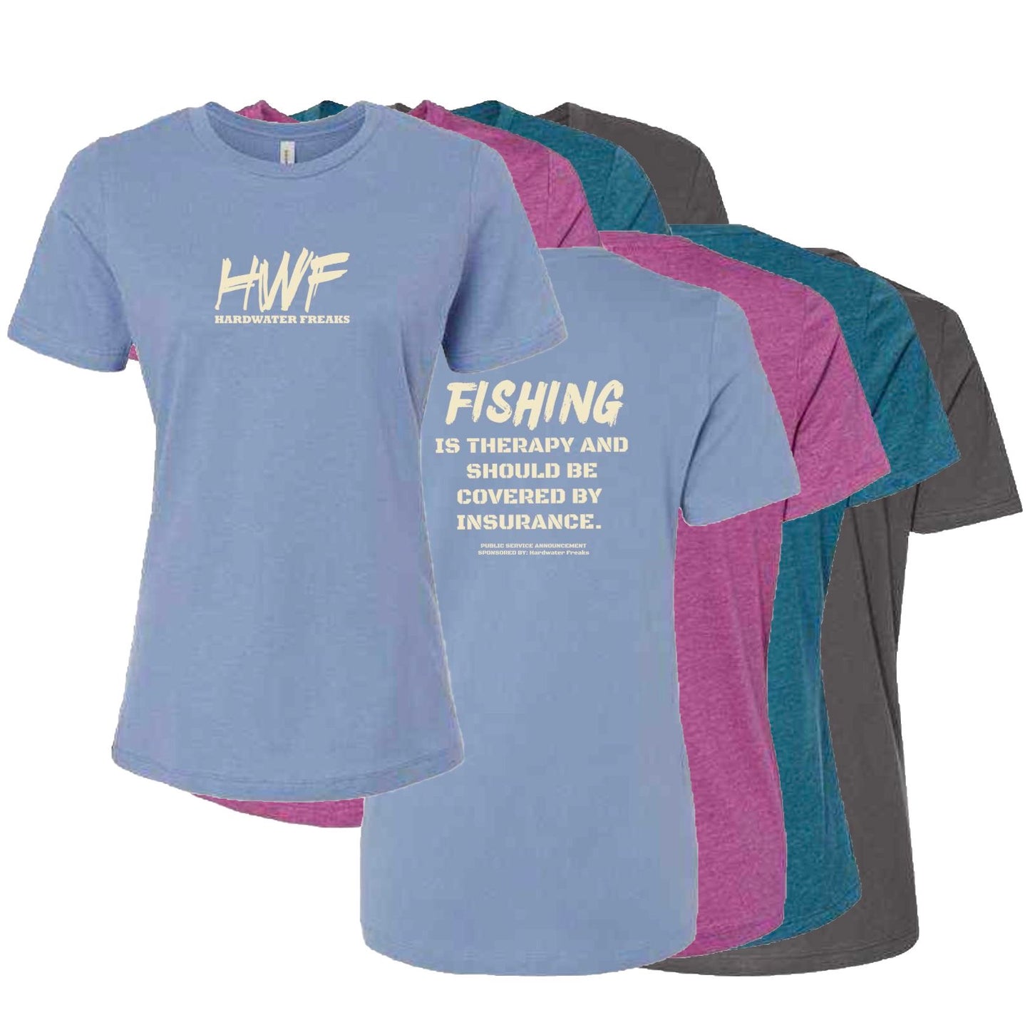 Fishing is Therapy Shirt - Women's