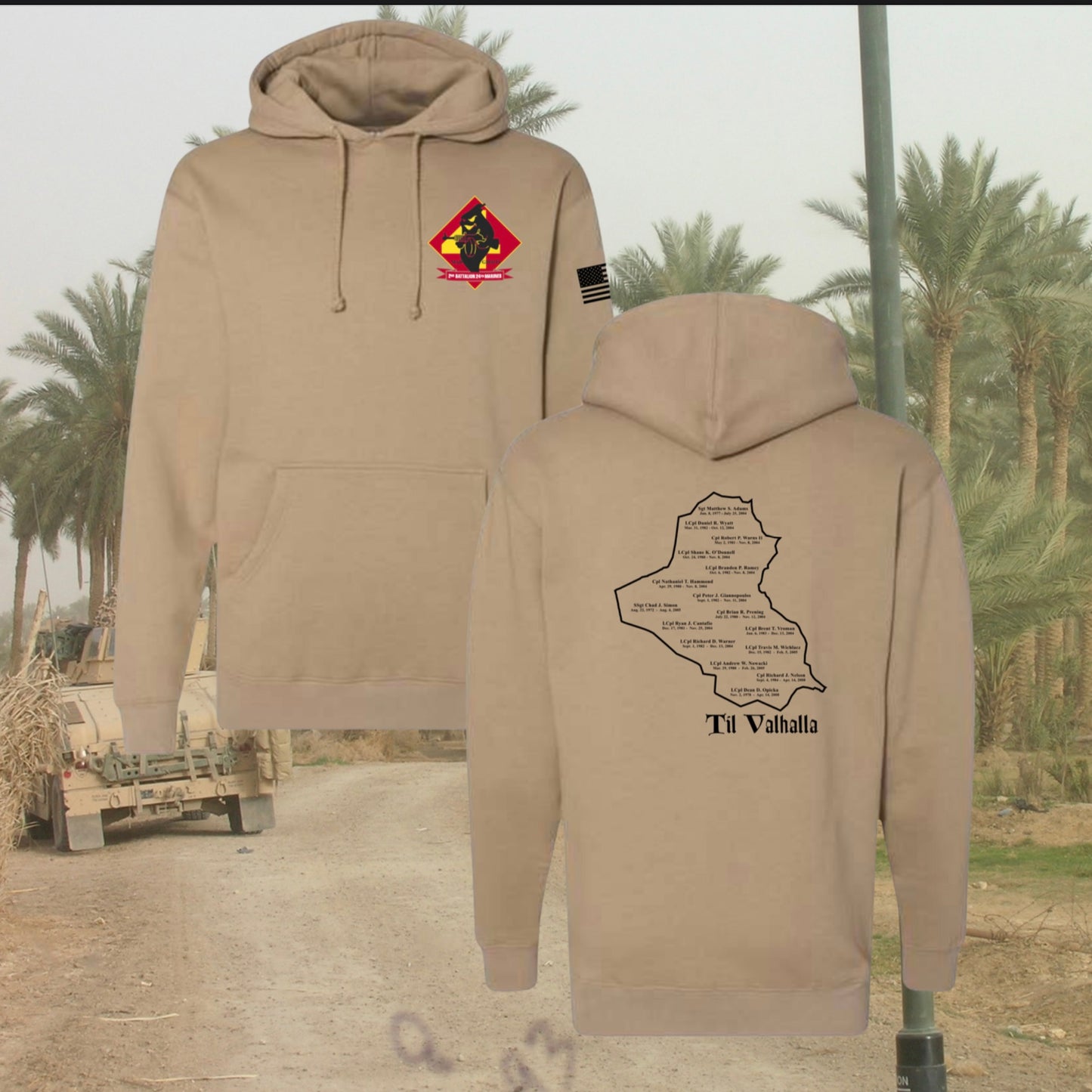 MAD GHOST MEMORIAL HOODIE