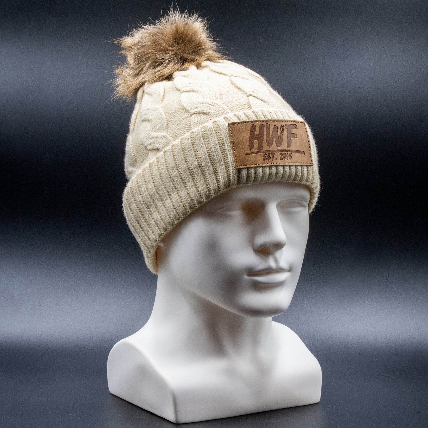 Fleece Lined Pom Hat