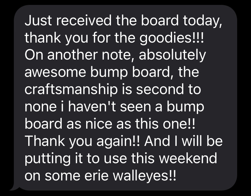 Floating Bump Boards -USA MADE