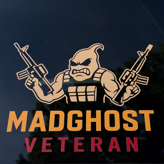 Madghost Veteran Decal