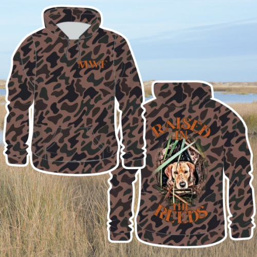 Raised-Reeds Hoodie