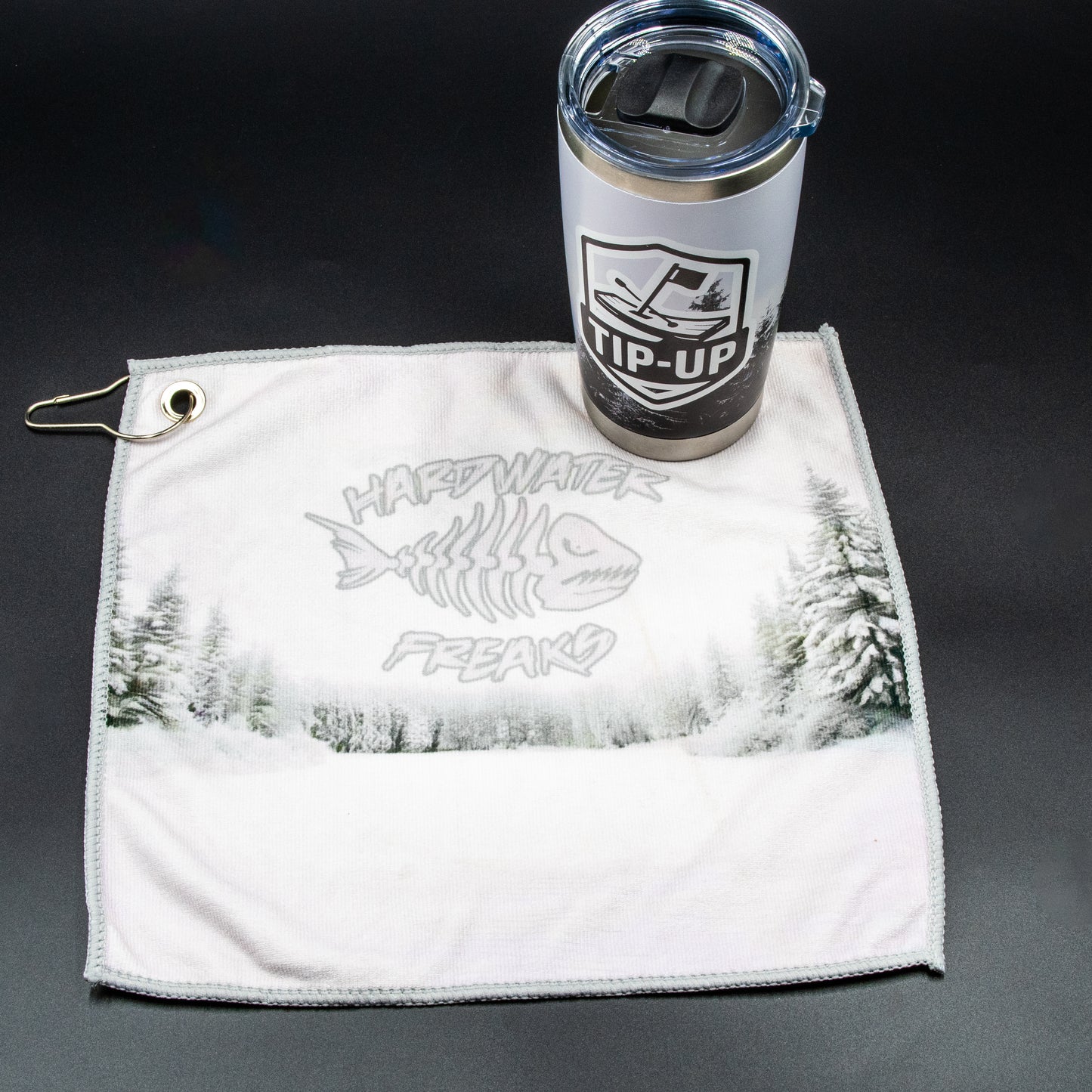 Ice Fishing Tumbler/Towel