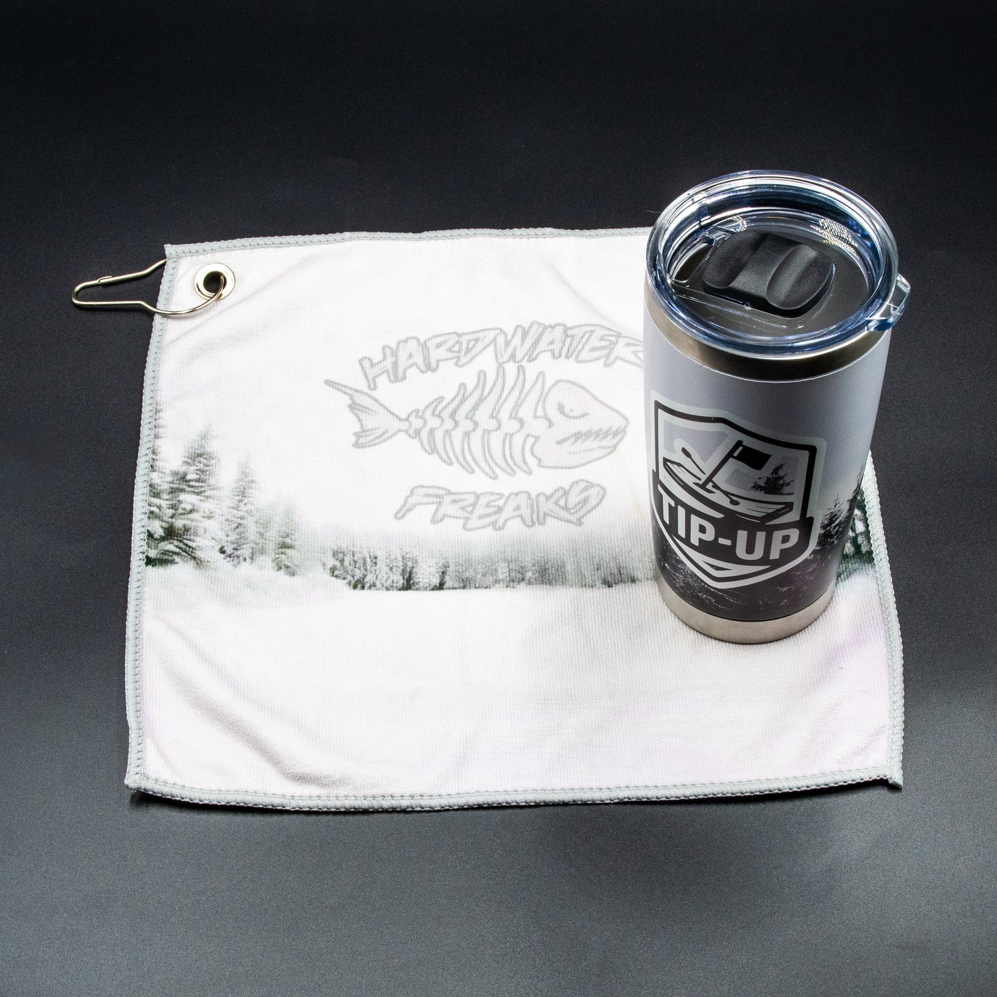 Ice Fishing Tumbler/Towel