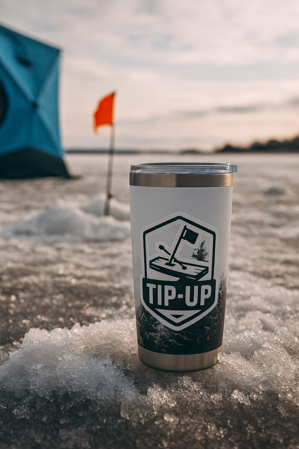 Ice Fishing Tumbler/Towel