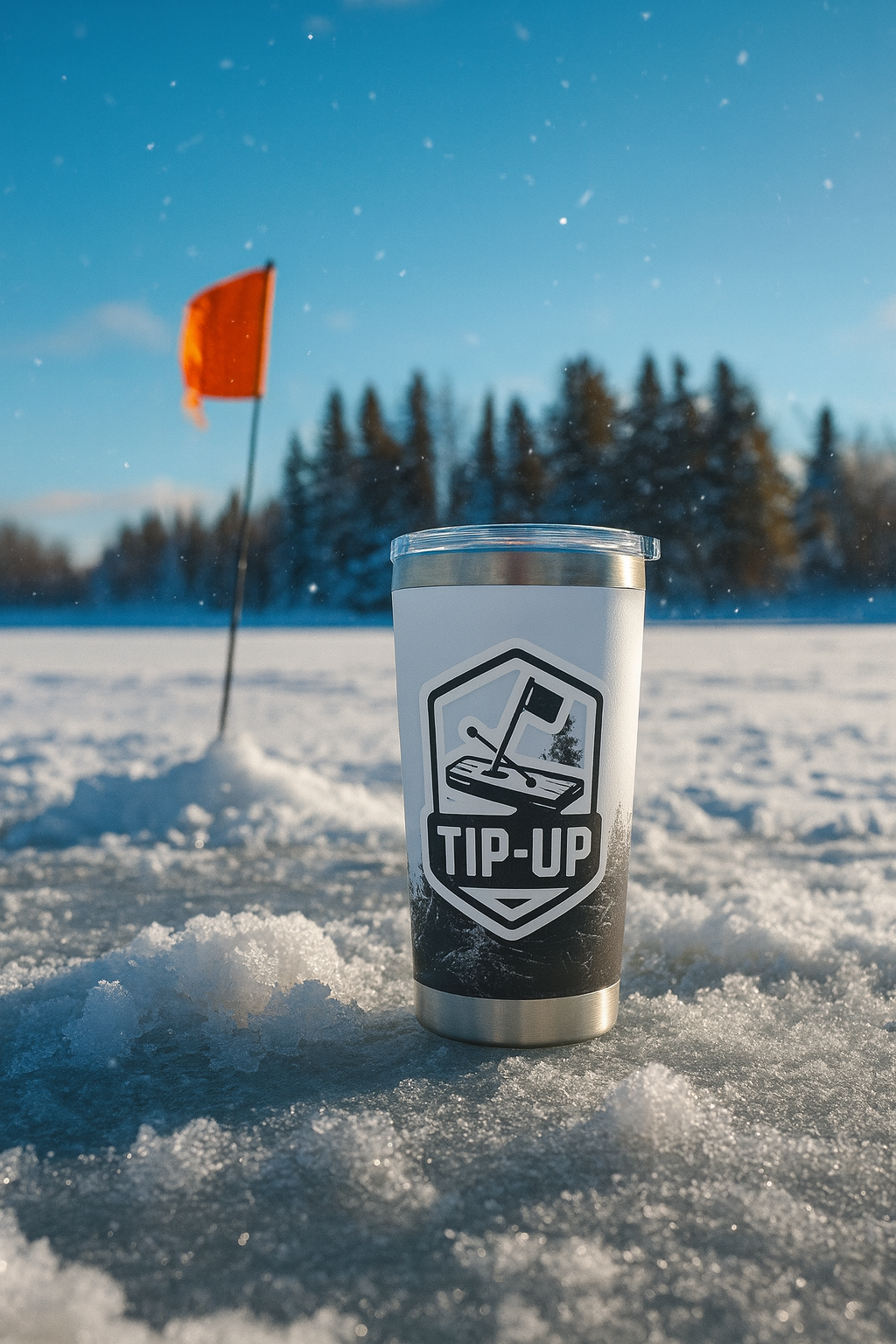 Ice Fishing Tumbler/Towel