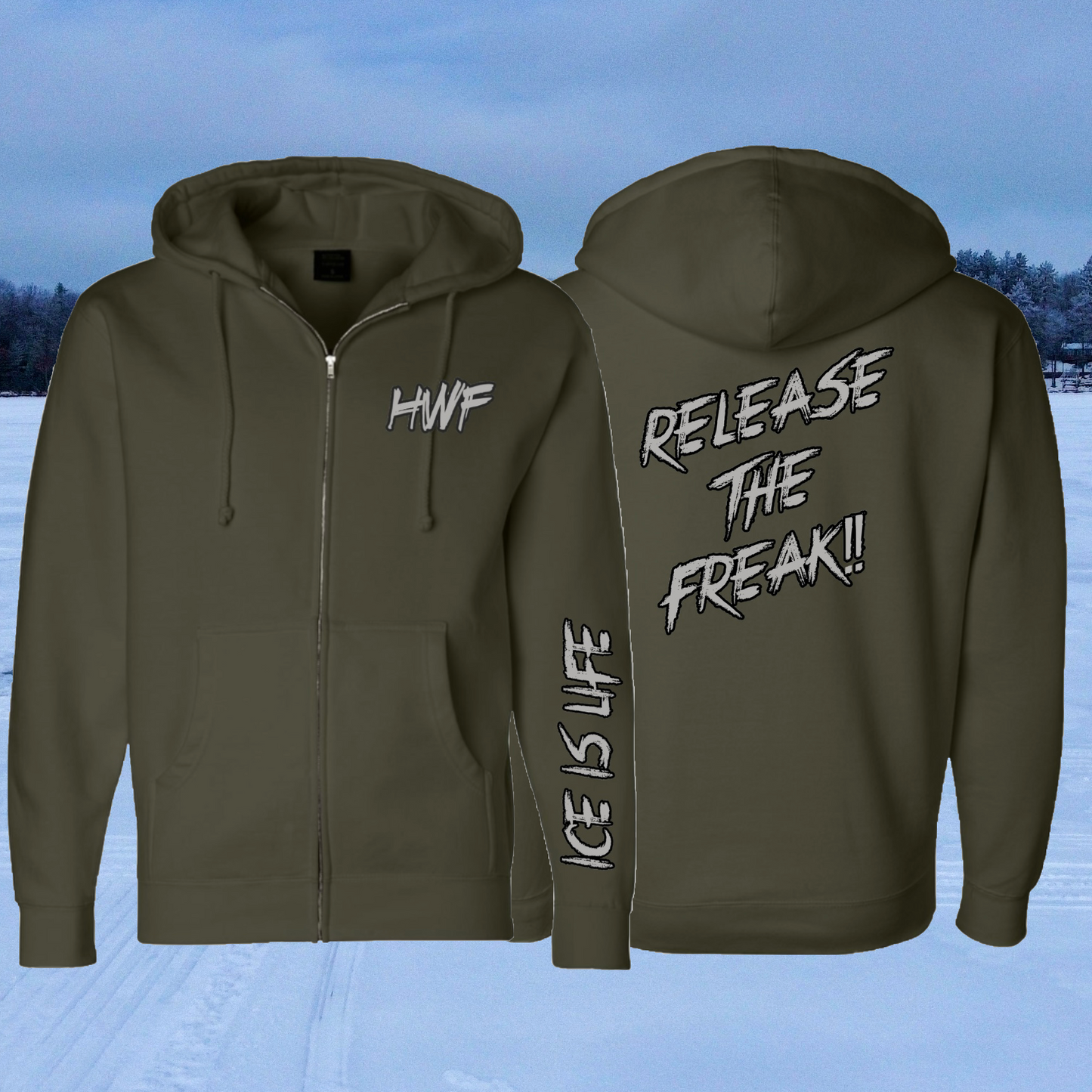 HWF Full Zip Hoodie