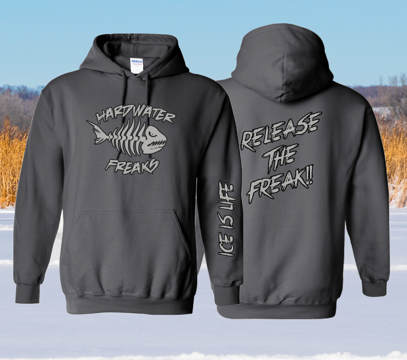 RELEASE THE FREAK Heavy Hoodie – HardwaterFreaks