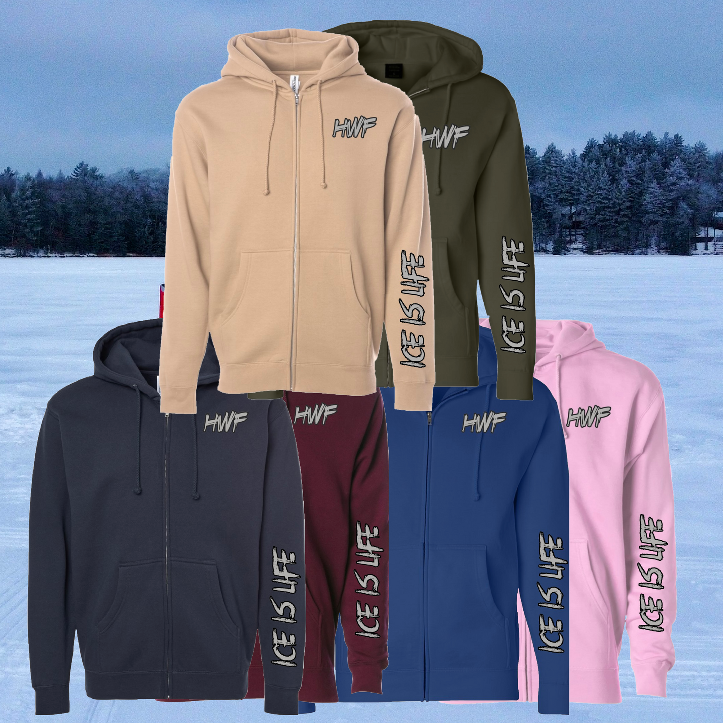 HWF Full Zip Hoodie